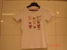 vespa tshirt hvit