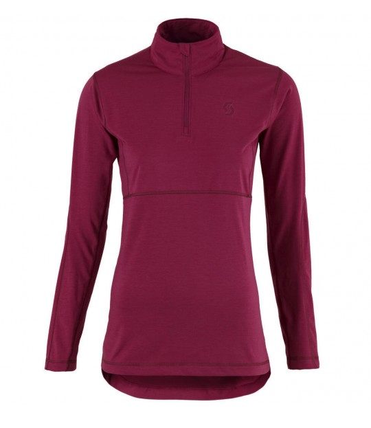 WEB_Image Scott_Base_DRI_1_4_Zip_Trøye_-_Lilla_Und-364436255